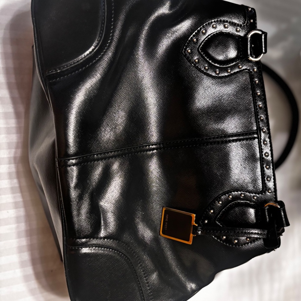 Nine West Women’s Shoulder Bag Black - Picture 6 of 7